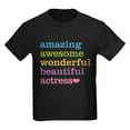 thumbnail image 1 of CafePress - Amazing Actress T Shirt - Dark T-Shirt Kids XS-XL, 1 of 4