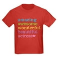 thumbnail image 1 of CafePress - Amazing Actress T Shirt - Dark T-Shirt Kids XS-XL, 1 of 4