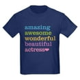 thumbnail image 1 of CafePress - Amazing Actress T Shirt - Dark T-Shirt Kids XS-XL, 1 of 4
