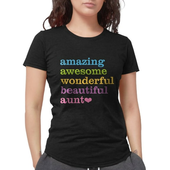 CafePress - Amazing Aun T Shirt - Womens Tri-blend T-Shirt