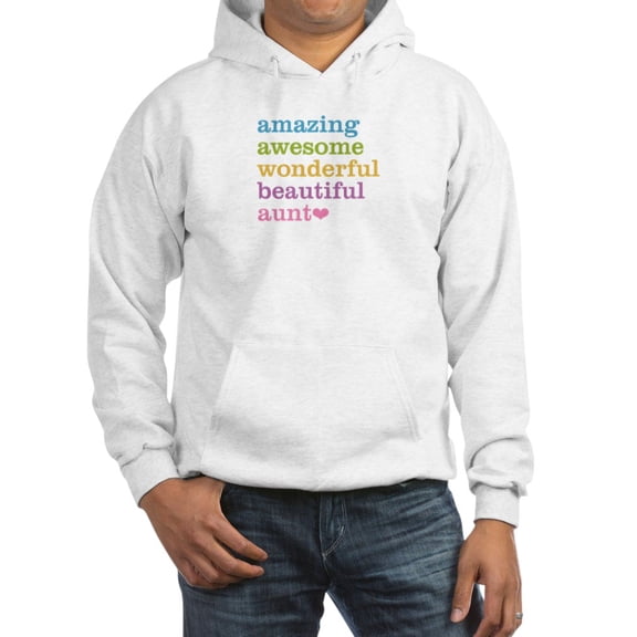 CafePress - Amazing Aunt Hooded Sweatshirt - Pullover Hoodie, Hooded Sweatshirt