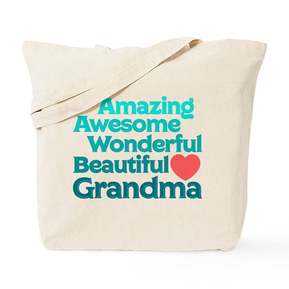 CafePress - Amazing Awesome Wonderful Beautiful Grand Tote Bag - Unisex Canvas Tote Bag, Beige, 1-Piece