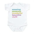 thumbnail image 1 of CafePress - Amazing Chef Body Suit - Baby Light Bodysuit, Size Newborn - 24 Months, 1 of 4