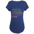 thumbnail image 1 of CafePress - Amazing Chef Maternity T Shirt - Maternity Dark T-Shirt, 1 of 3