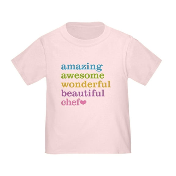 CafePress - Amazing Chef T Shirt - Cute Toddler T-Shirt, 100% Cotton