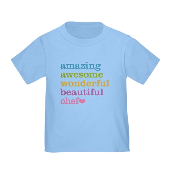 CafePress - Amazing Chef T Shirt - Cute Toddler T-Shirt, 100% Cotton