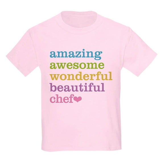 CafePress - Amazing Chef T Shirt - Light T-Shirt Kids XS-XL