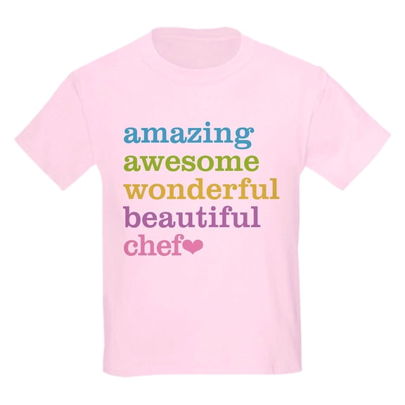CafePress - Amazing Chef T Shirt - Light T-Shirt Kids XS-XL