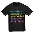 thumbnail image 1 of CafePress - Amazing Daughter Kids Dark T Shirt - Dark T-Shirt Kids XS-XL, 1 of 4