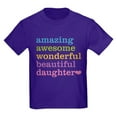 thumbnail image 1 of CafePress - Amazing Daughter Kids Dark T Shirt - Dark T-Shirt Kids XS-XL, 1 of 4