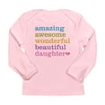 thumbnail image 1 of CafePress - Amazing Daughter Long Sleeve Infant T Shirt - Long Sleeve Infant T-Shirt, 1 of 2
