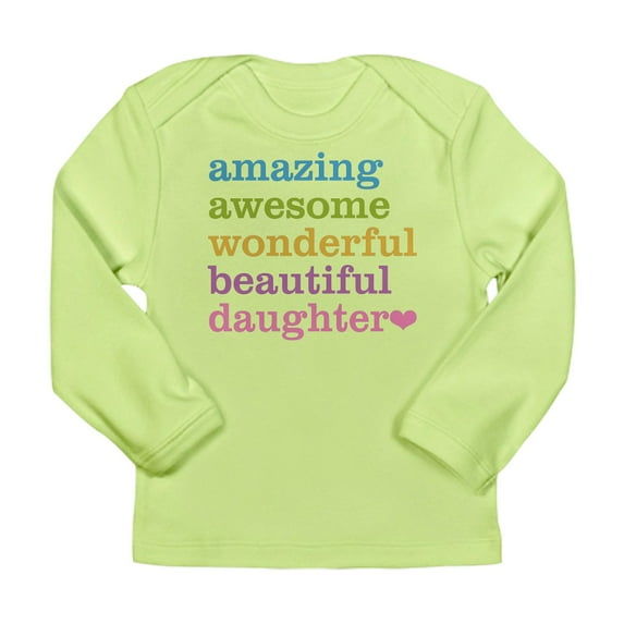 CafePress - Amazing Daughter Long Sleeve Infant T Shirt - Long Sleeve Infant T-Shirt