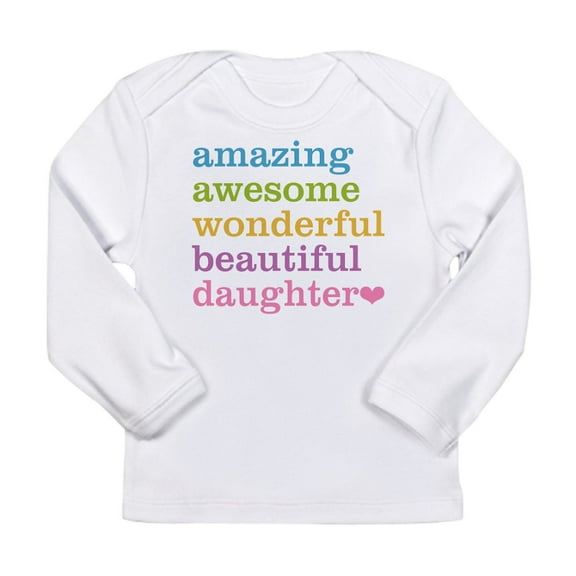 CafePress - Amazing Daughter Long Sleeve Infant T Shirt - Long Sleeve Infant T-Shirt