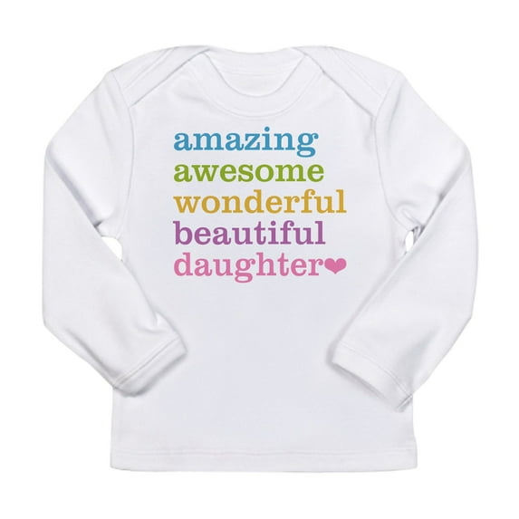 CafePress - Amazing Daughter Long Sleeve Infant T Shirt - Long Sleeve Infant T-Shirt