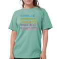 thumbnail image 1 of CafePress - Amazing Daughter T Shirt - Womens Comfort Colors® Shirt, 1 of 4