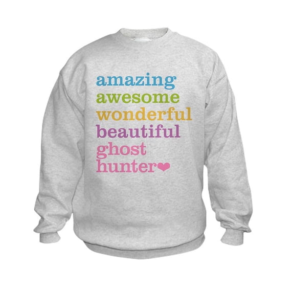 CafePress - Amazing Ghost Hunter Kids Sweatshirt - Kids Sweatshirt, Youth Crew Neck Sweatshirt