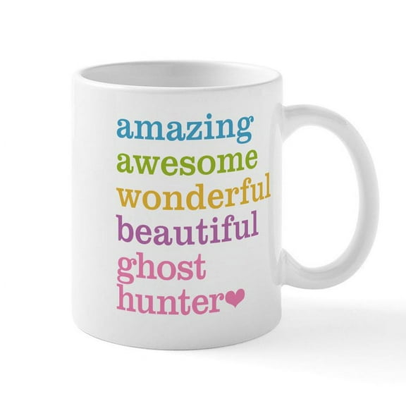 CafePress - Amazing Ghost Hunter Mugs - 11 oz Ceramic Mug - Novelty Coffee Tea Cup