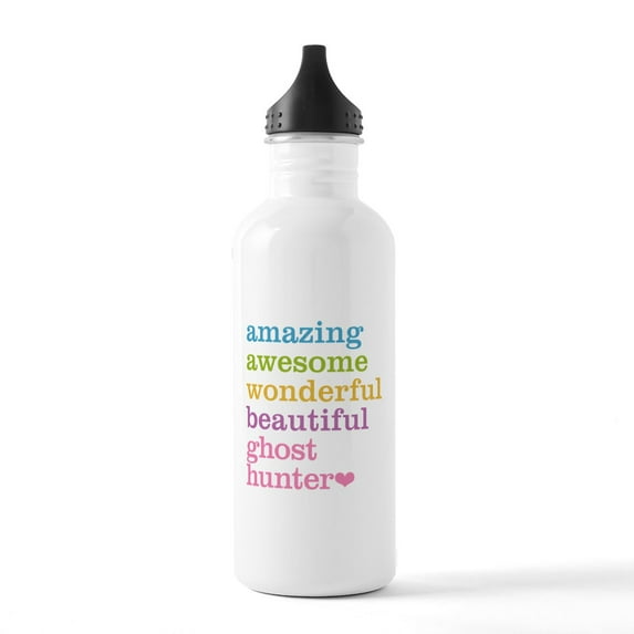 CafePress - Amazing Ghost Hunter Stainless Water Bottle 1 - Stainless Steel Water Bottle, Sports Bottle, 1.0L