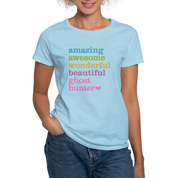 CafePress - Amazing Ghost Hunter T Shirt - Women's Classic T-Shirt