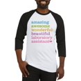 thumbnail image 1 of CafePress - Amazing Laboratory Assistant Baseball Jersey - Cotton Baseball Jersey, 3/4 Raglan Sleeve Shirt, 1 of 4