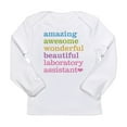 thumbnail image 1 of CafePress - Amazing Laboratory Assistant Long Sleeve T Shirt - Long Sleeve Infant T-Shirt, 1 of 2