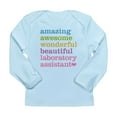 thumbnail image 1 of CafePress - Amazing Laboratory Assistant Long Sleeve T Shirt - Long Sleeve Infant T-Shirt, 1 of 2