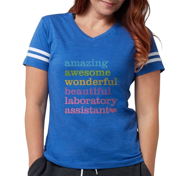 CafePress - Amazing Laboratory Assistant T Shirt - Womens Football Shirt