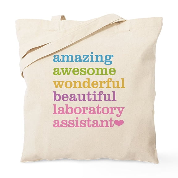 CafePress - Amazing Laboratory Assistant Tote Bag - Unisex Canvas Tote Bag, Beige, 1-Piece