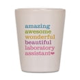 thumbnail image 1 of CafePress - Amazing Laboratory Assistant - White Shot Glass, Unique and Funny Shot Glass, 1 of 2