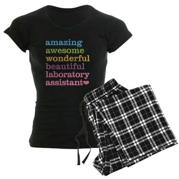 CafePress - Amazing Laboratory Assistant - Women's Dark Pajamas