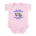 thumbnail image 1 of CafePress - Ambulance Saves Lives Dad Infant Bodysuit - Baby Light Bodysuit, Size Newborn - 24 Months, 1 of 4