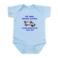 thumbnail image 1 of CafePress - Ambulance Saves Lives Dad Infant Bodysuit - Baby Light Bodysuit, Size Newborn - 24 Months, 1 of 4
