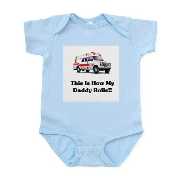CafePress - Ambulance This Is How My Dadd Infant Bodysuit - Baby Light Bodysuit, Size Newborn - 24 Months