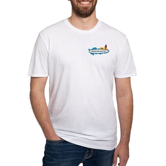 CafePress - Amelia Island Beach Design. Fitted T Shirt - Fitted T-Shirt, Vintage Fit Soft Cotton Tee