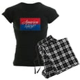 thumbnail image 1 of CafePress - America First Pajamas - Women's Short Sleeve Print T-Shirt and Pants Dark Cotton Pajama Set, 1 of 7