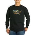 thumbnail image 1 of CafePress - America License Long Sleeve Dark T Shirt - Long Sleeve Dark T-Shirt, 1 of 4