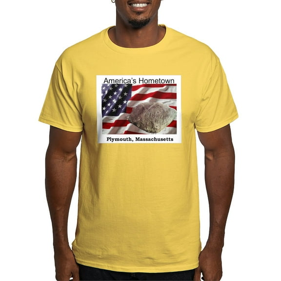 CafePress - America's Hometown Light T Shirt - Men's Classic Graphic T-Shirt