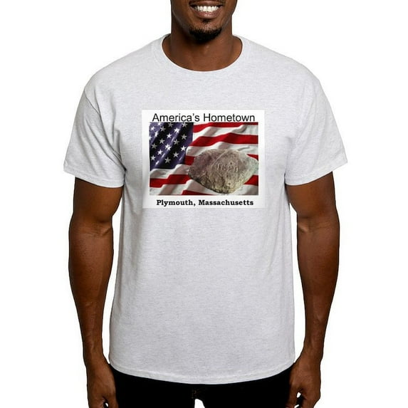 CafePress - America's Hometown Light T Shirt - Men's Classic Graphic T-Shirt