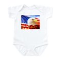 thumbnail image 1 of CafePress - American Bald Eagle Collage Body Suit - Baby Light Bodysuit, Size Newborn - 24 Months, 1 of 4