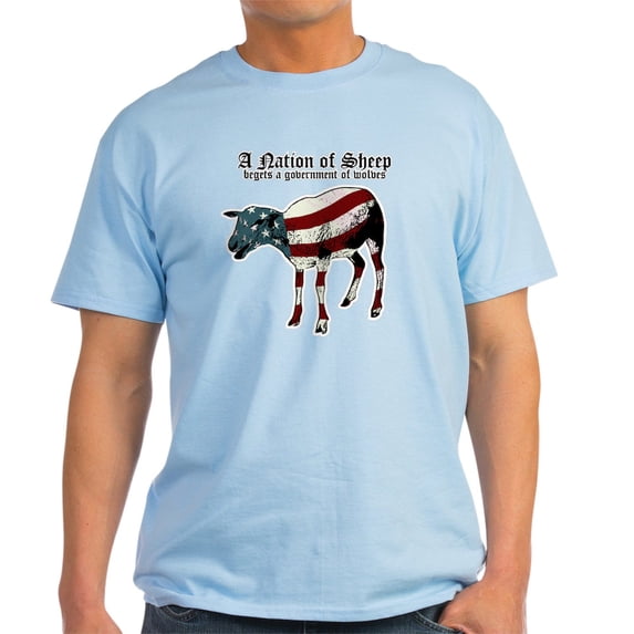 CafePress - American Distress Light T Shirt - Men's Classic Graphic T-Shirt