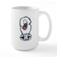 thumbnail image 1 of CafePress - American Eskimo Dog Large Mug - 15 oz Ceramic Large White Novelty Mug, 1 of 6