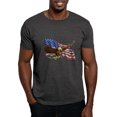 thumbnail image 1 of CafePress - American Flag And Eagle T Shirt - Men's Classic Cotton T-Shirts, 1 of 3