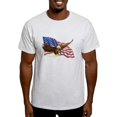 thumbnail image 1 of CafePress - American Flag And Eagle T Shirt - Men's Classic Cotton T-Shirts, 1 of 3