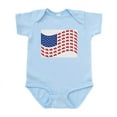 thumbnail image 1 of CafePress - American Flag Made Up Of Wing Baby Light Bodysuit - Baby Light Bodysuit, Size Newborn - 24 Months, 1 of 4