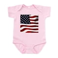 thumbnail image 1 of CafePress - American Flag USA Body Suit - Baby Light Bodysuit, Size Newborn - 24 Months, 1 of 4