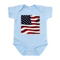 thumbnail image 1 of CafePress - American Flag USA Body Suit - Baby Light Bodysuit, Size Newborn - 24 Months, 1 of 4