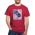 thumbnail image 1 of CafePress - American Flag Welder Design Welding Image T Shirt - Men's Classic Graphic Cotton T-Shirt, 1 of 4