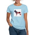 thumbnail image 1 of CafePress - American Frenchie Women's Pink T Shirt - Women's Classic T-Shirt, 1 of 4