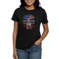 thumbnail image 1 of CafePress - American Grown With Canadian Roots T Shirt - Women's Traditional Fit Dark T-Shirt, 1 of 4