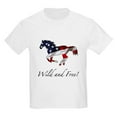thumbnail image 1 of CafePress - American Horse Kids Light T Shirt - Light T-Shirt Kids XS-XL, 1 of 4